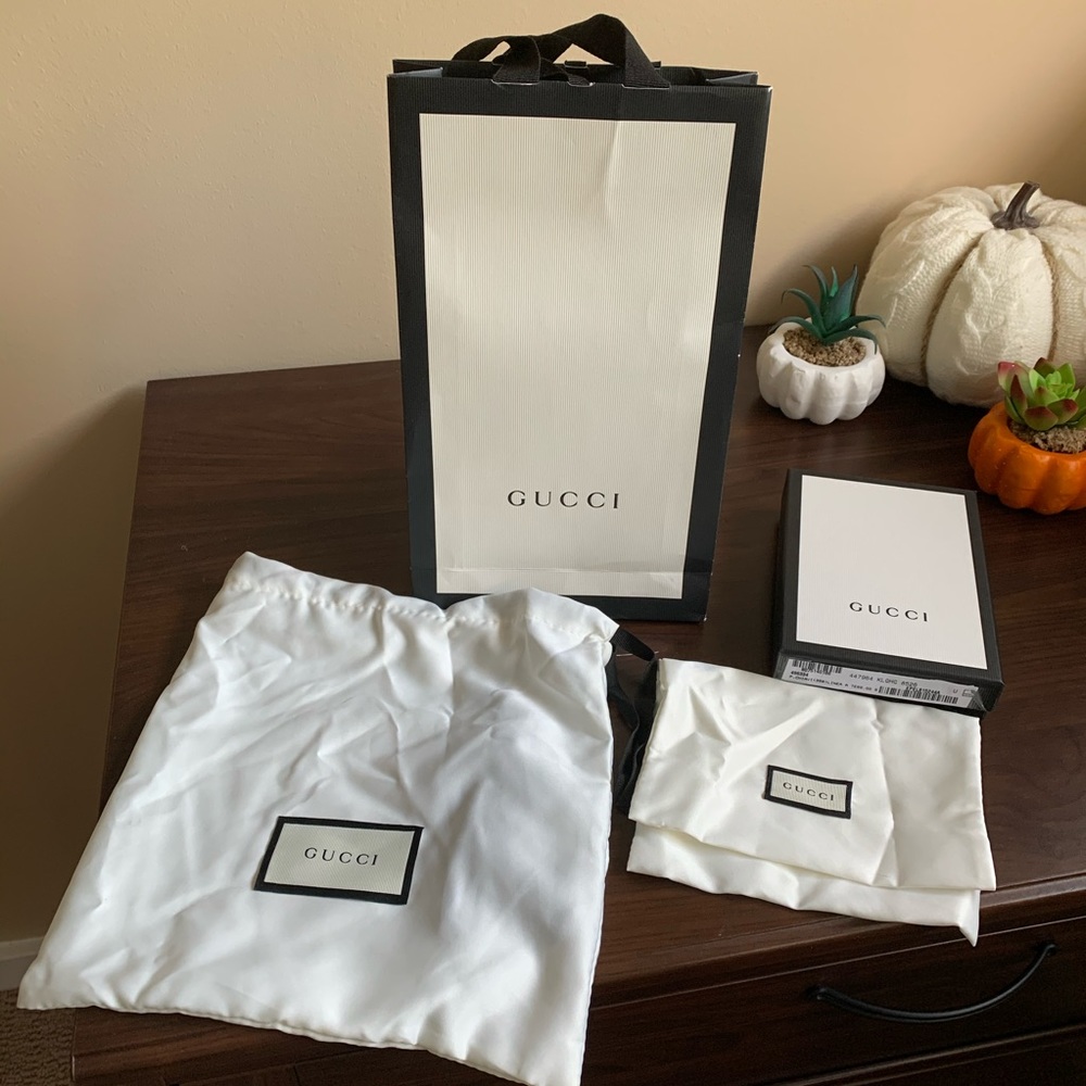 Gucci Jewelry Box with Bag
